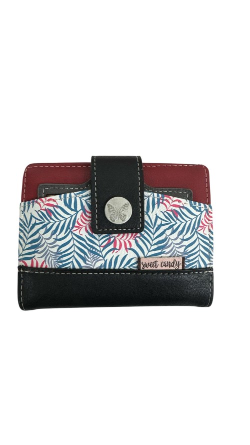 CARTERA SWEET CANDY SAFARI NEGRO