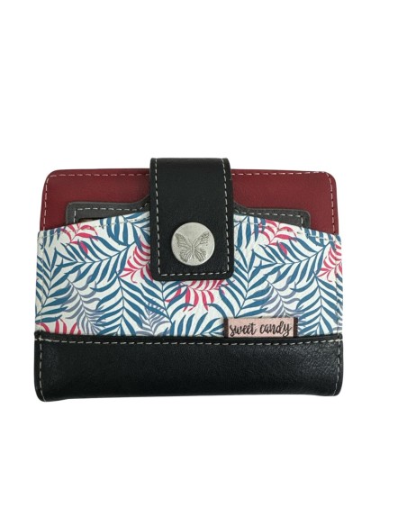 CARTERA SWEET CANDY SAFARI NEGRO