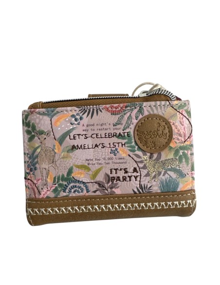 CARTERA SWEET CANDY SAFARI CAMEL