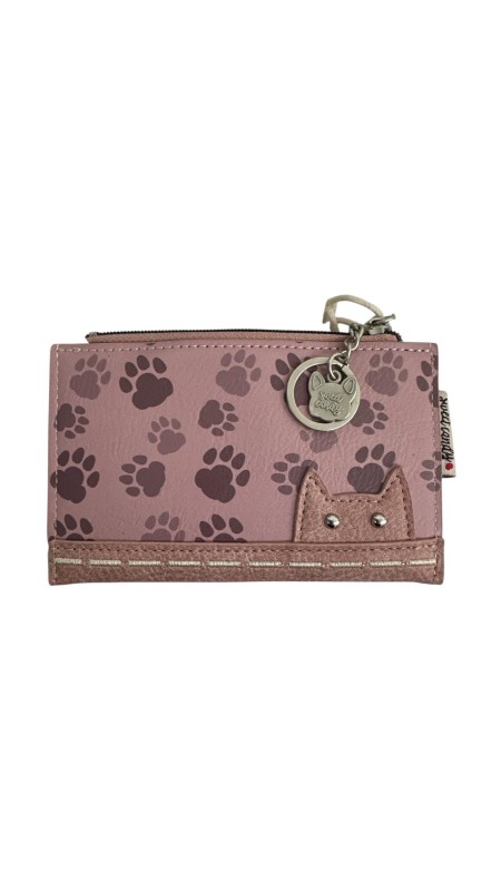 CARTERA SWEET CANDY GATO ROSA 2