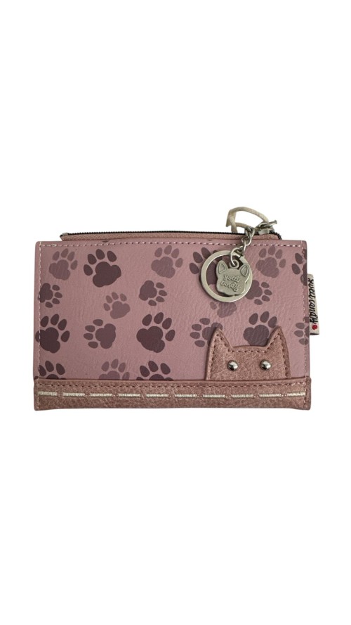 CARTERA SWEET CANDY GATO ROSA