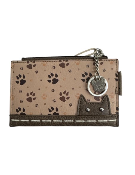 CARTERA SWEET CANDY GATO CAMEL