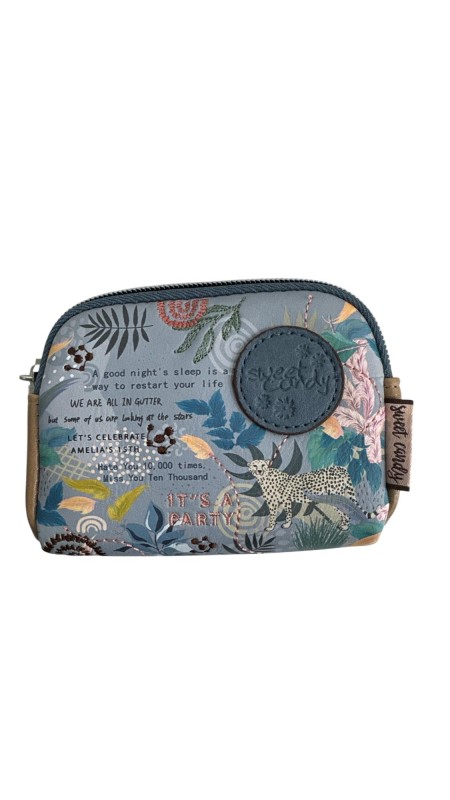 MONEDERO SWEET CANDY SALVAJE AZUL
