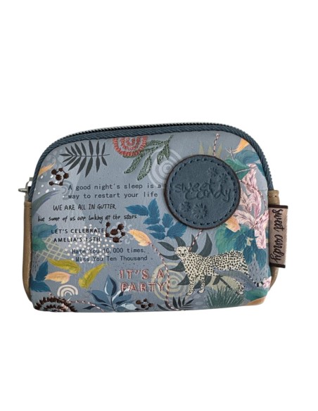 MONEDERO SWEET CANDY SALVAJE AZUL