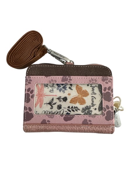 CARTERA SWEET CANDY GATO ROSA