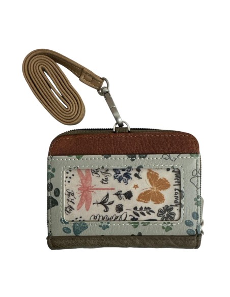 CARTERA SWEET CANDY GATO VERDE