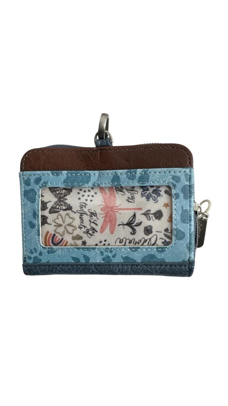CARTERA SWEET CANDY GATO AZUL 2