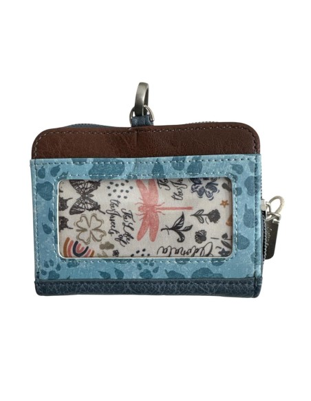 CARTERA SWEET CANDY GATO AZUL