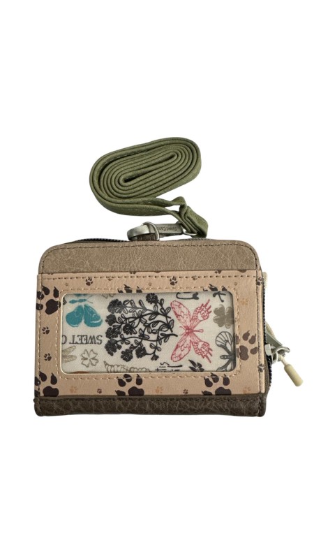 CARTERA SWEET CANDY GATO CAMEL 2