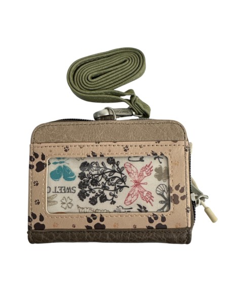 CARTERA SWEET CANDY GATO CAMEL