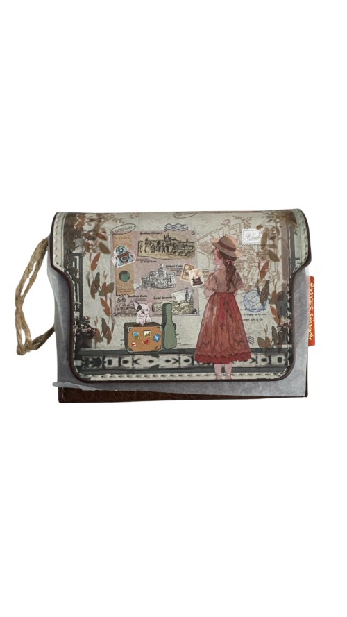 CARTERA SWEET CANDY VIAJERO CAMEL