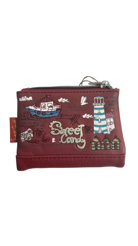 CARTERA SWEET CANDY MAR ROJO