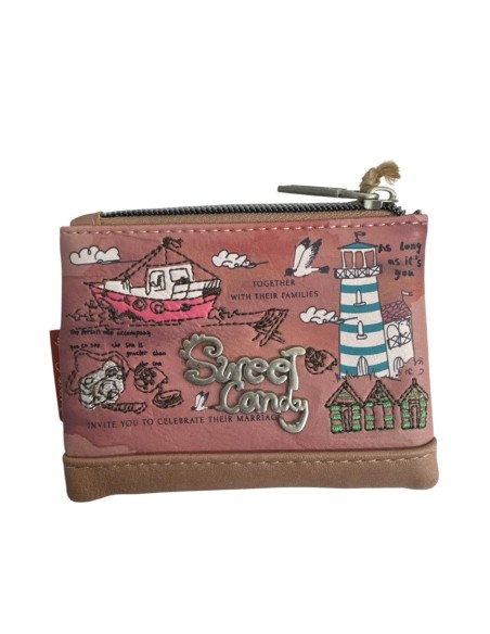CARTERA SWEET CANDY MAR ROSA
