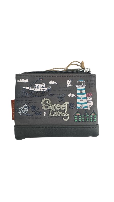 CARTERA SWEET CANDY MAR GRIS