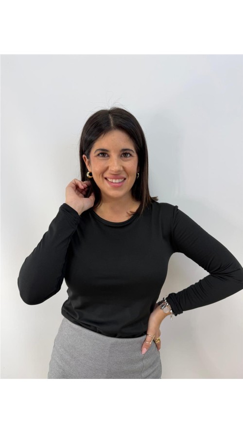 CAMISETA TERMICA NEGRO