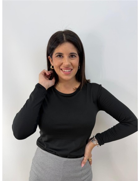 CAMISETA TERMICA NEGRO