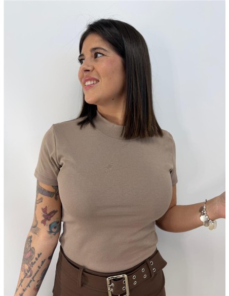 CAMISETA LUCIA TAUPE