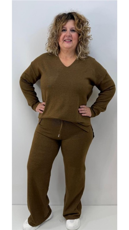 CONJUNTO GLORIA TAUPE