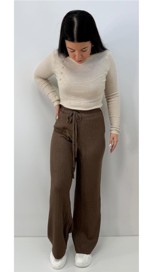 PANTALON JIMENA MARRON
