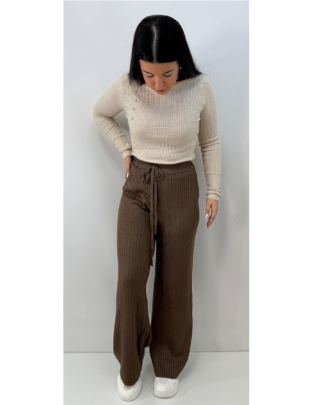 PANTALON JIMENA MARRON