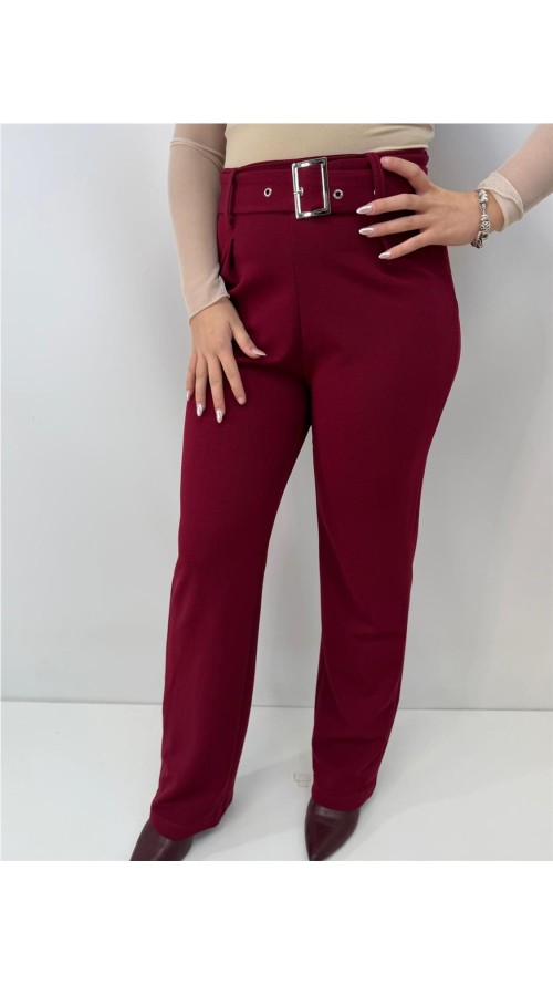 PANTALON PINZA TOLEDO BURDEOS