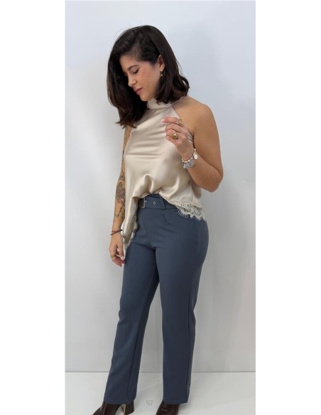 PANTALON PINZA TOLEDO AZUL