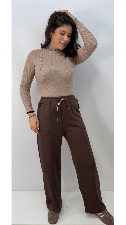 PANTALON GALICIA MARRON