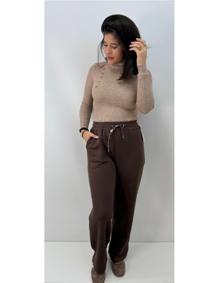 PANTALON GALICIA MARRON