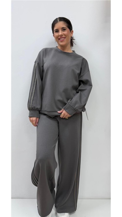 CONJUNTO EVA GRIS