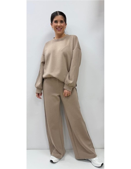 CONJUNTO EVA TAUPE