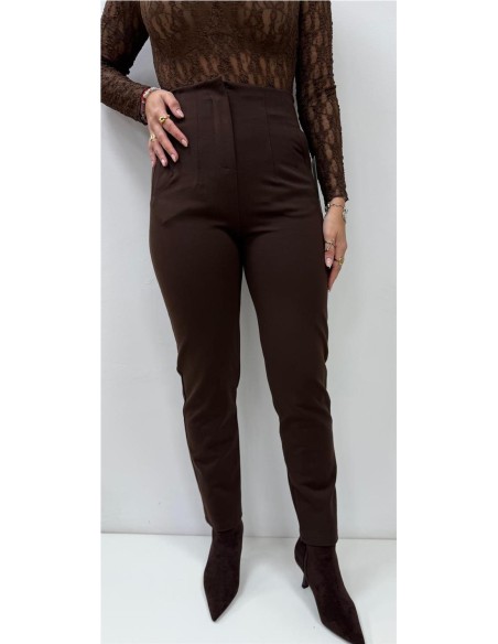 PANTALON CACERES MARRON