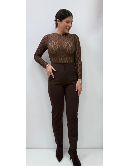 PANTALON CACERES MARRON