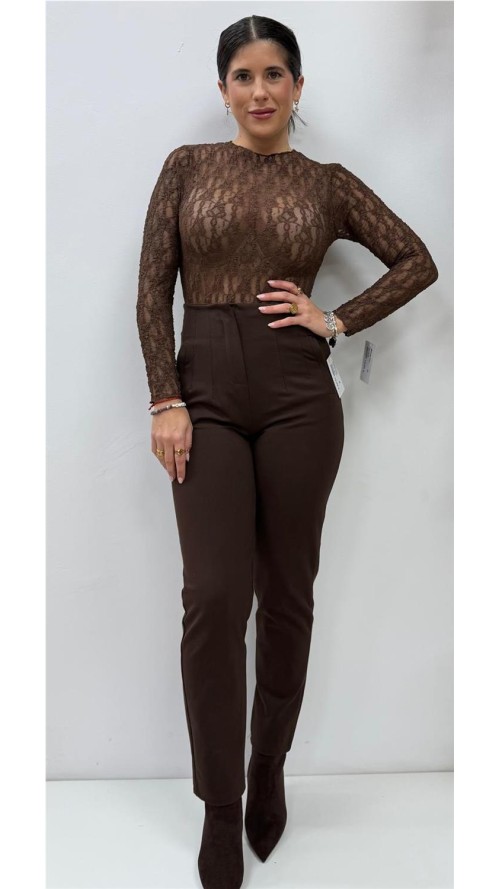 PANTALON CACERES MARRON