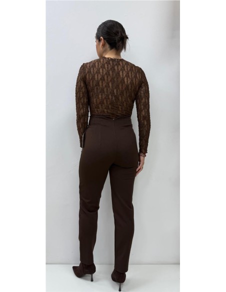 PANTALON CACERES MARRON