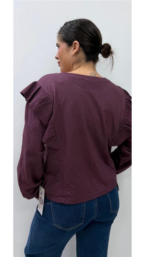 CAMISETA TACHAS BEENJENA