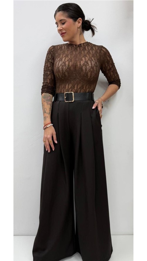 PANTALON DIANA MARRON