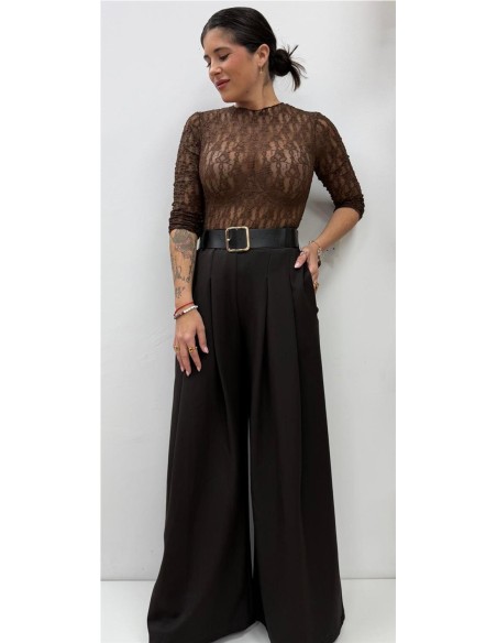 PANTALON DIANA MARRON