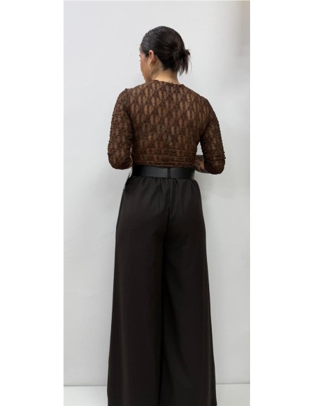 PANTALON DIANA MARRON