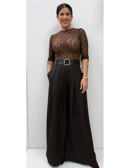 PANTALON DIANA MARRON