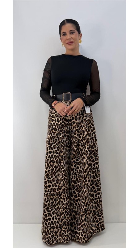 PANTALON DIANA LEOPARDO