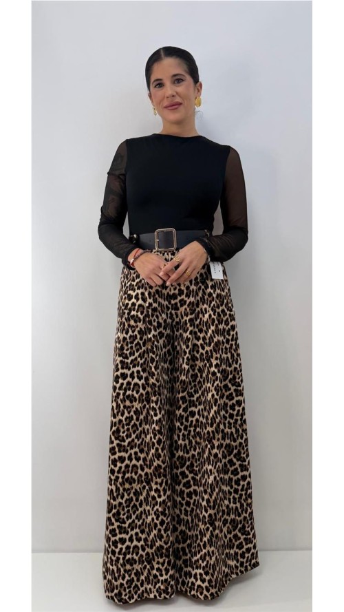 PANTALON DIANA LEOPARDO
