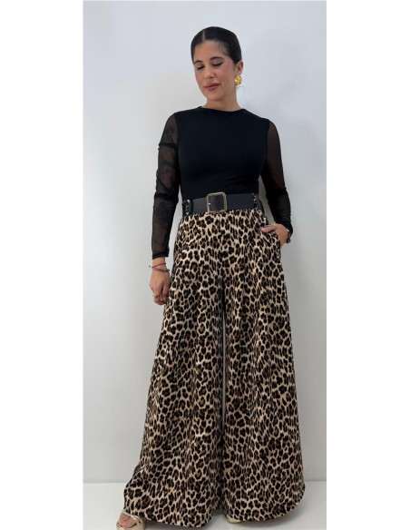 PANTALON DIANA LEOPARDO