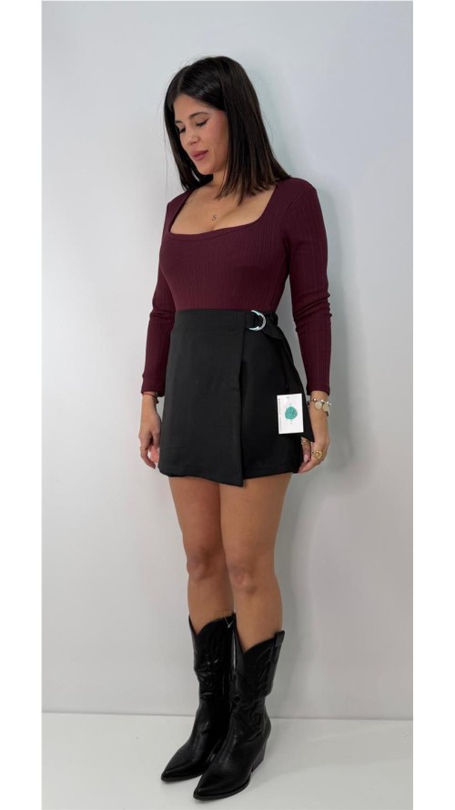 FALDA PANTALON ALMUDENA NEGRO