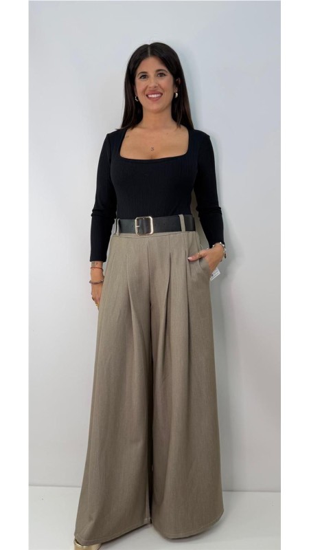 PANTALON DIANA TAUPE