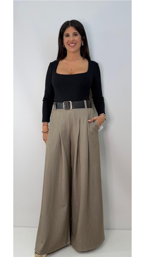 PANTALON DIANA TAUPE