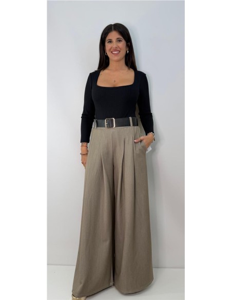 PANTALON DIANA TAUPE