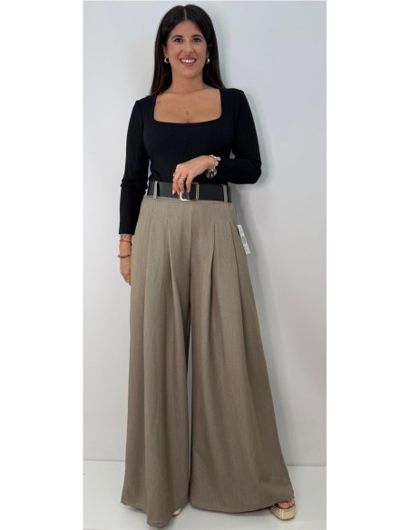 PANTALON DIANA TAUPE