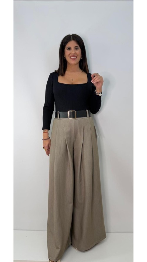 PANTALON DIANA TAUPE