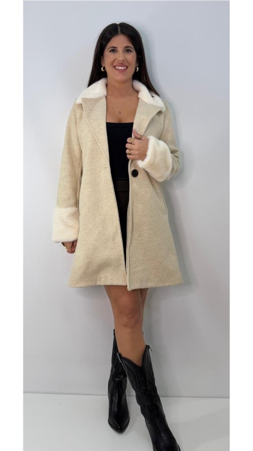 ABRIGO LOLA BEIG