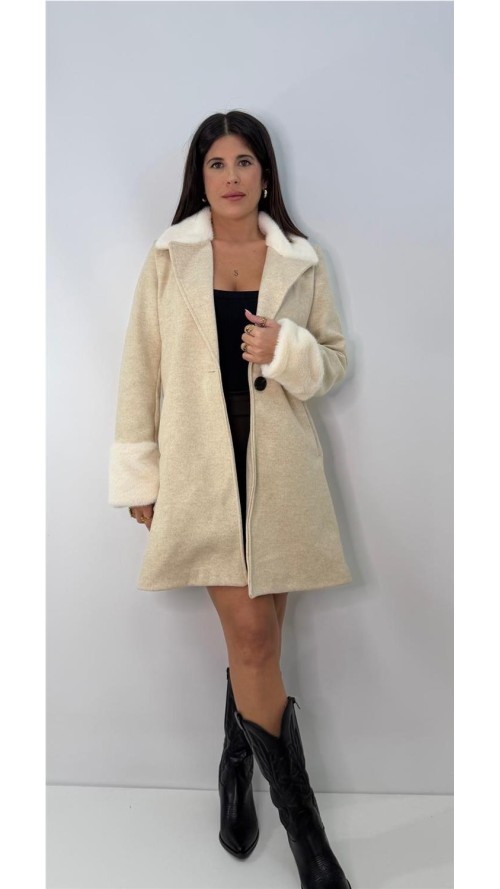 ABRIGO LOLA BEIG